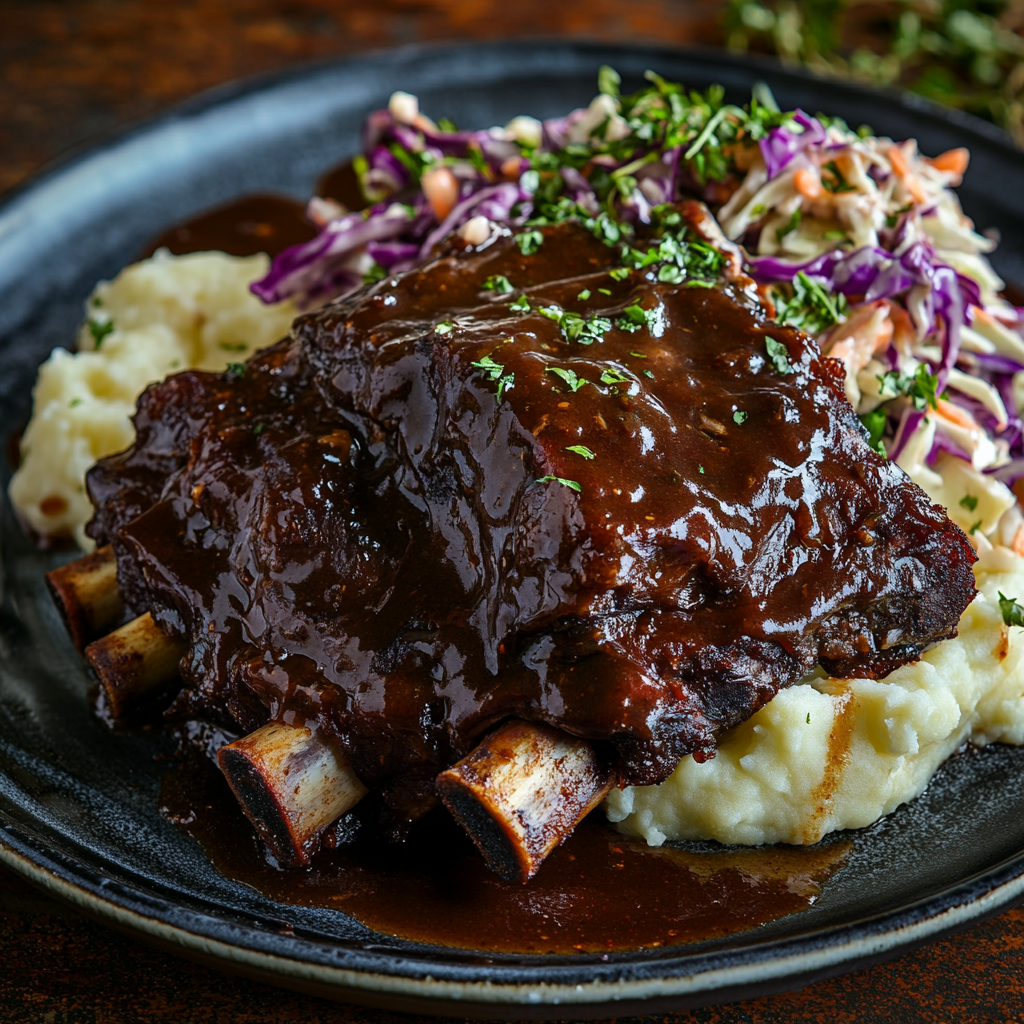 Barbecue Beef Short Ribs Slow Cooker | 5-Star Bold Flavor - Fresh Easy ...